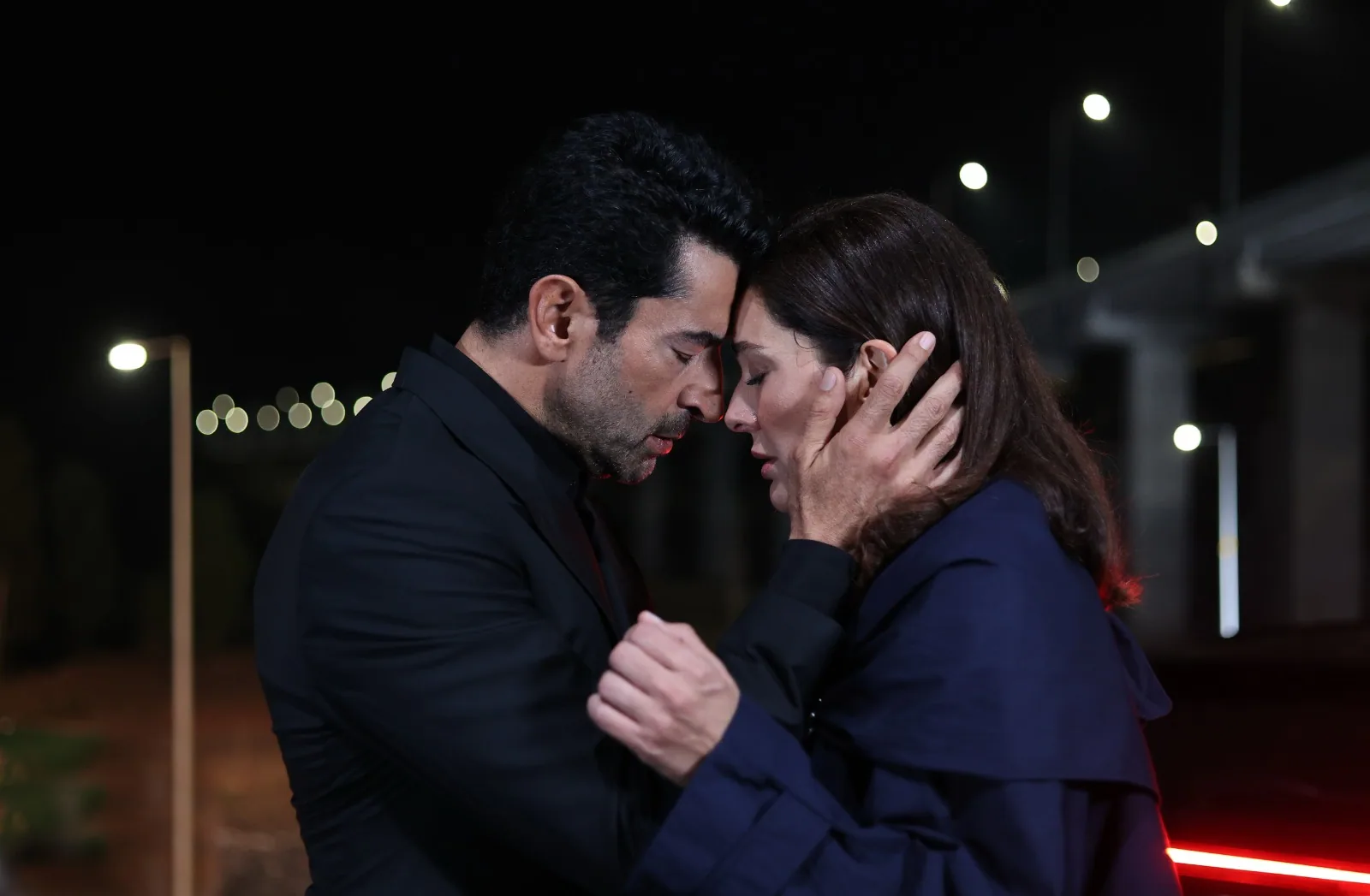 من مشاهد مسلسل «نصف الأم» — صورة من تقرير المصدر الصحفي