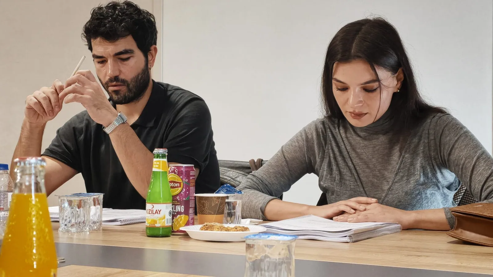 مسلسل «آسية» — من كواليس القراءة الأولى — الحقوق لأصحابها