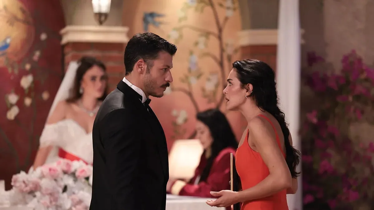 مسلسل «قصر المرجان» — من موقع التصوير