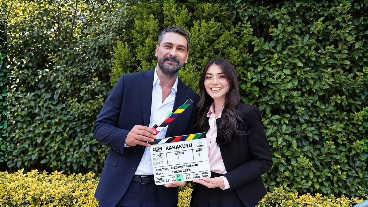 مسلسل «البئر المظلم» — من موقع التصوير — الحقوق لأصحابها