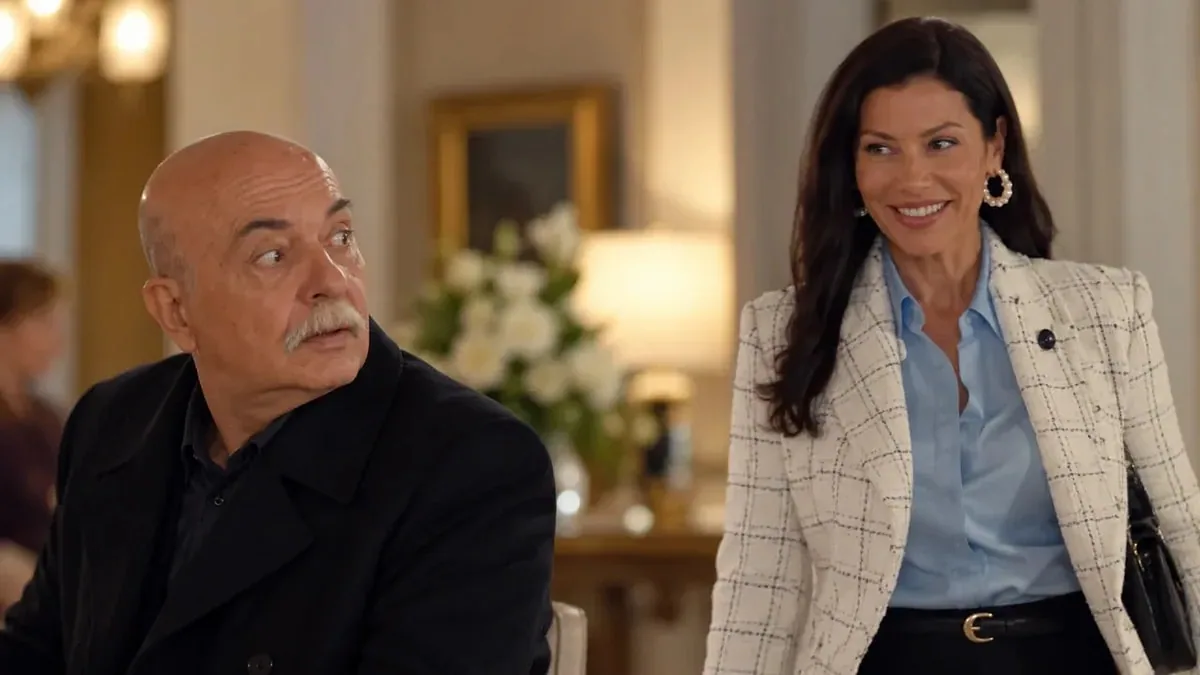 مشهد من مسلسل القهوة المالحة — الحقوق لأصحابها
